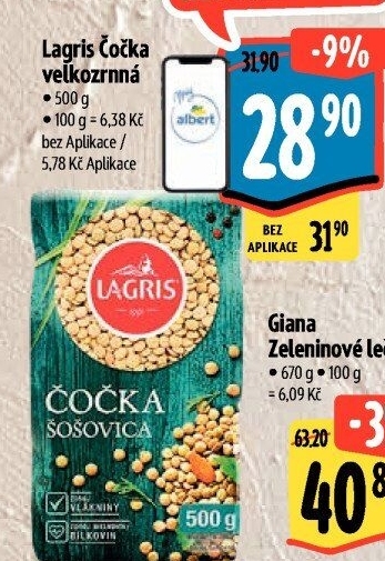 Čočka Lagris