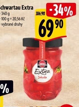 Džem výběrový Extra Schwartau