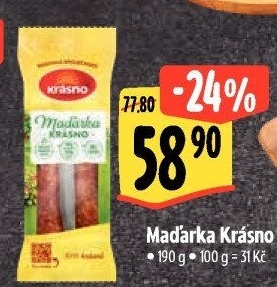 Klobása Maďarka Krásno