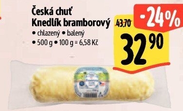 Knedlík bramborový Česká chuť