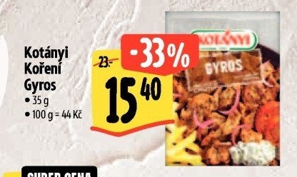 Koření Gyros Kotányi