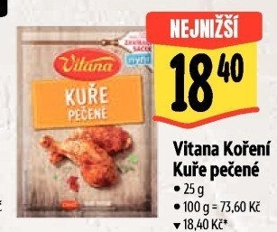 Koření Kuře pečené Vitana