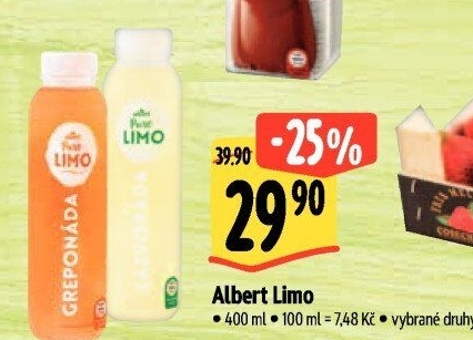 Limonáda Pure Albert