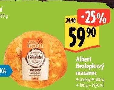 Mazanec bez lepku Albert