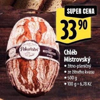 Mistrovský chléb Albert