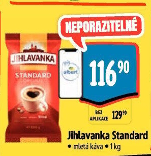 Mletá káva Standard Jihlavanka