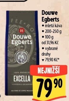 Mleté kávy Douwe Egberts