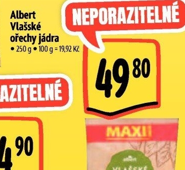 Ořechy vlašské Albert