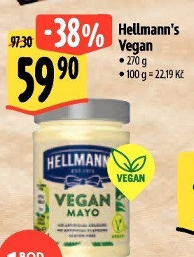 Produkty Vegan Hellmann'