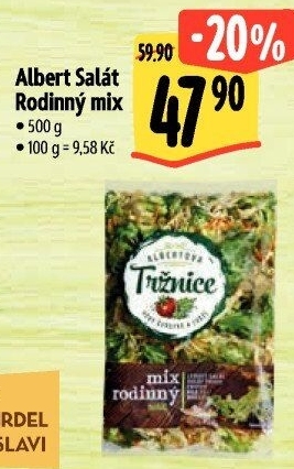 Salát rodinný mix Albert