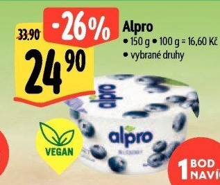 Sójový jogurt ochucený Alpro