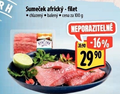 Sumeček africký filety Albert