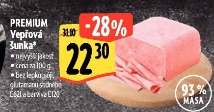 Šunka vepřová Premium nejvyšší jakosti