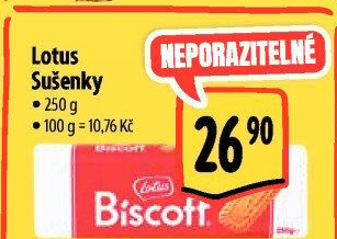 Sušenky Biscoff Lotus