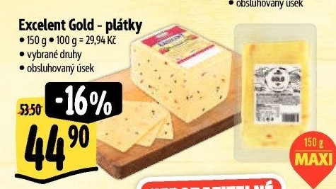 Sýr Excelent Gold Albert