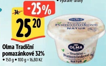 Tradiční pomazánkové Olma