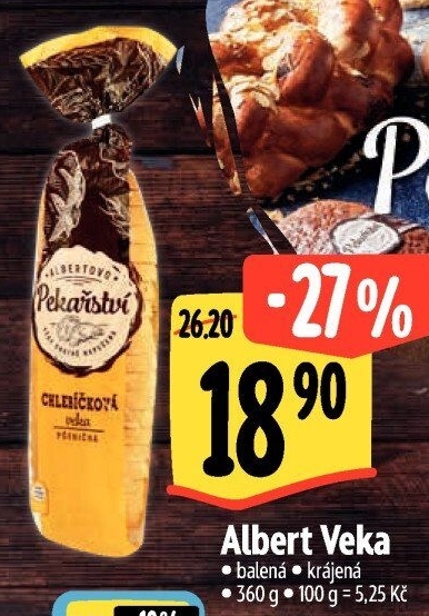 Veka chlebíčková Albert