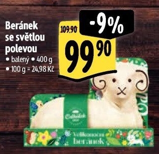 Velikonoční beránek Odkolek