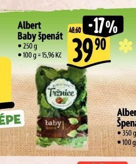 Albert Baby špenát