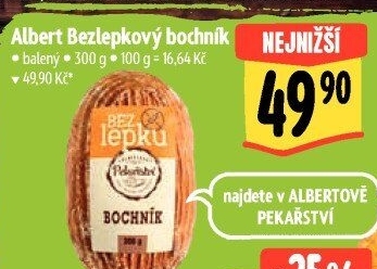 Bochník bez lepku Albert