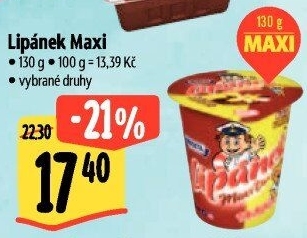 Dezert Lipánek Madeta