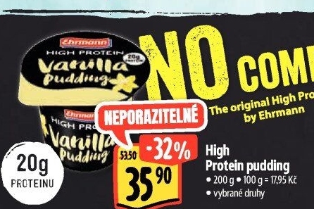 Dezert pudink High protein Ehrmann