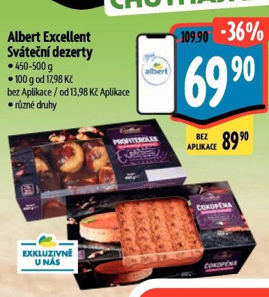 Dezerty Albert Excellent