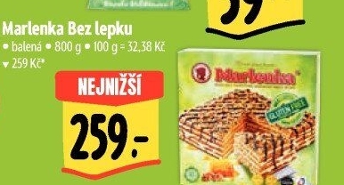 Dort bez lepku Marlenka