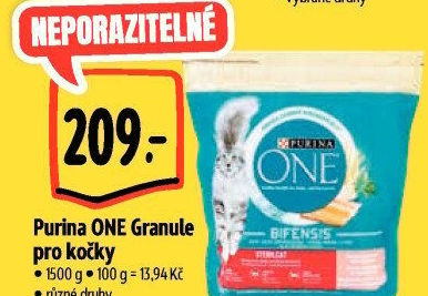 Granule pro kočky One Purina