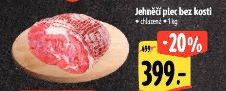 Jehněčí plec bez kosti