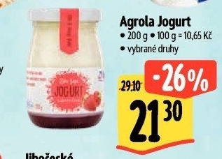 Jogurt ochucený jihočeský Agro-La