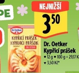Kypřicí prášek Dr. Oetker