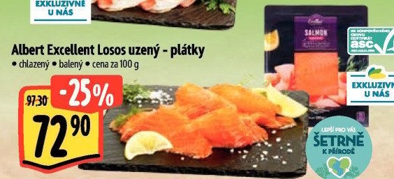 Losos uzený Albert Excellent