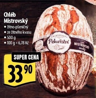 Mistrovský chléb Albert