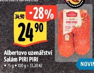 Salám Piri-Piri Albertovo uzenářství