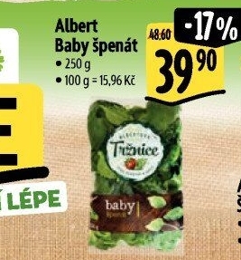Špenát baby Albert