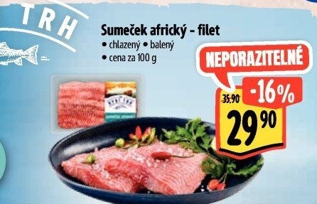 Sumeček africký filety Albert