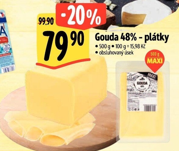 Sýr Gouda 48% Albert