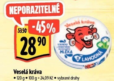 Sýr tavený Veselá kráva