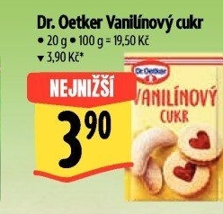 Vanilínový cukr Dr. Oetker