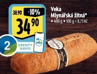 Veka Mlynářská žitná Albert