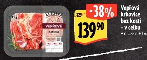 Vepřová krkovice bez kosti Albert