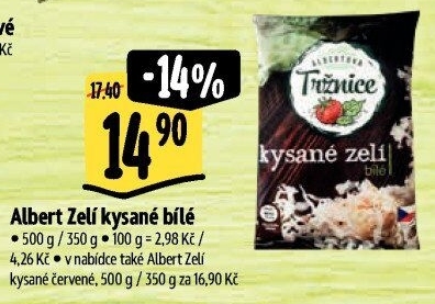 Zelí bílé kysanéAlbert