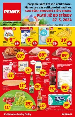 akční leták Penny Market 28.3.2024-3.4.2024