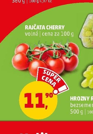 Rajčata cherry 250 g