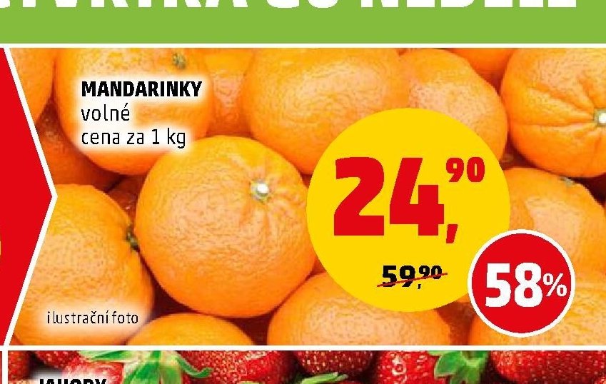 MANDARINKY volné