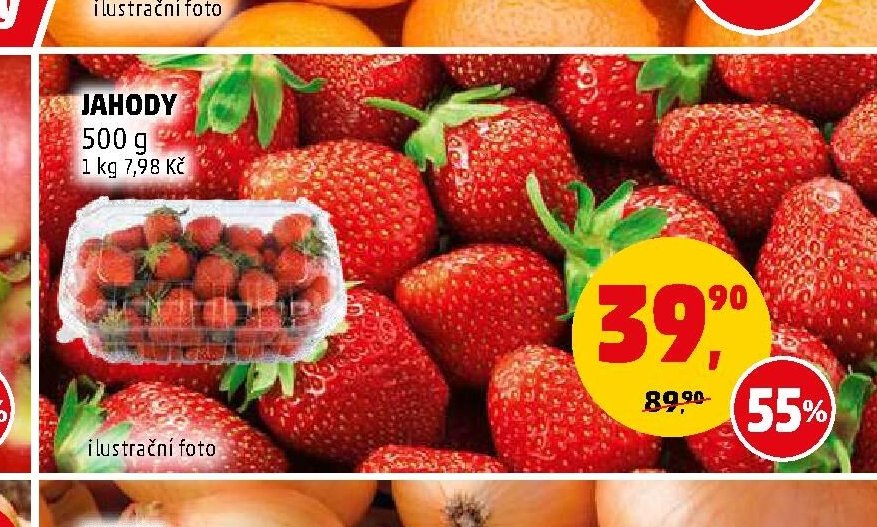 JAHODY 500 g