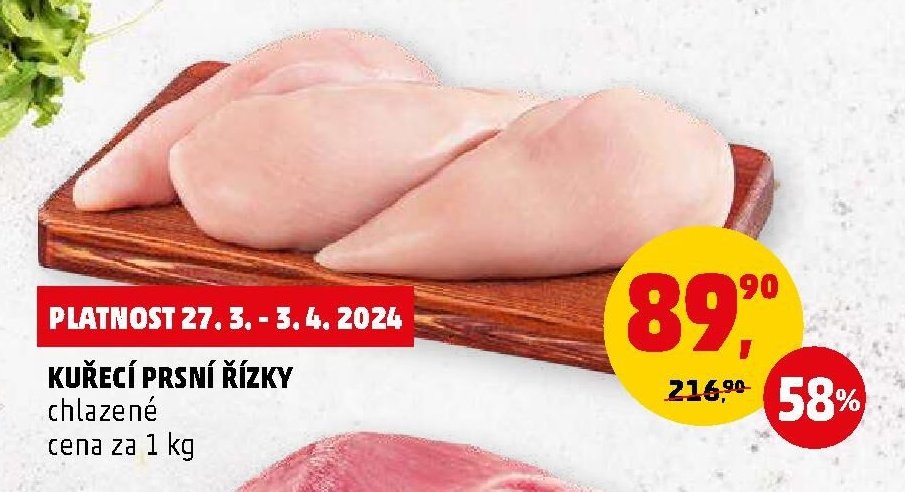 Kuřecí prsní řízky