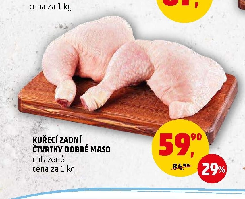Kuřecí zadní čtvrtky Dobré maso