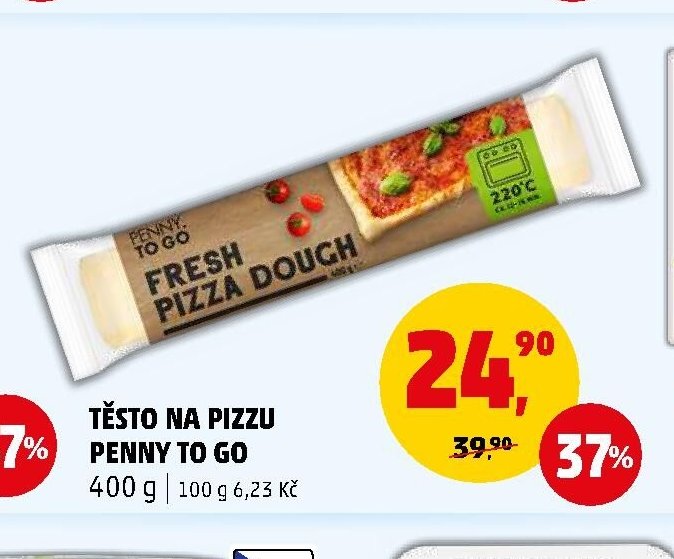PENNY TO GO Těsto na pizzu